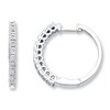 Thumbnail Image 1 of Previously Owned Earrings 1/15 ct tw Diamonds 10K White Gold