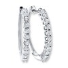Thumbnail Image 3 of Previously Owned Earrings 1/15 ct tw Diamonds 10K White Gold