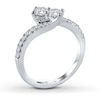 Thumbnail Image 2 of Previously Owned Ever Us Diamond Ring 3/4 ct tw Round-cut 14K Gold