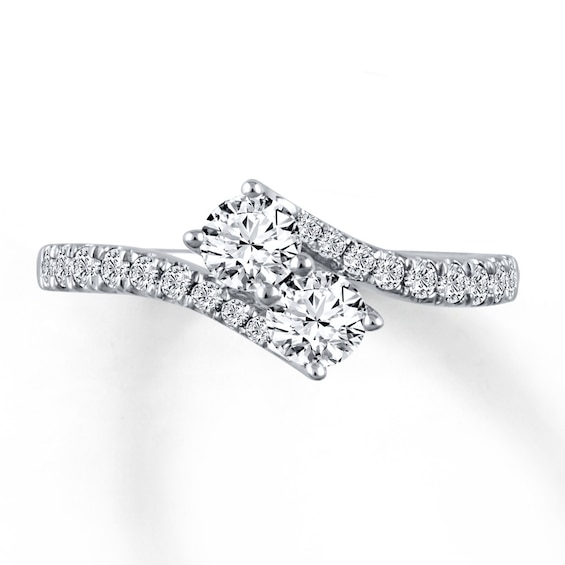 Previously Owned Ever Us Diamond Ring 1 ct tw Round-cut 14K White Gold