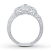 Thumbnail Image 2 of Previously Owned Diamond Engagement Ring 1/2 ct tw Round-cut 14K White Gold