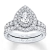 Thumbnail Image 0 of Previously Owned Neil Lane Bridal Set 2 ct tw Diamonds 14K White Gold