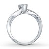 Thumbnail Image 2 of Previously Owned Diamond Engagement Ring 1/2 ct tw Round-cut 14K White Gold