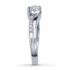 Thumbnail Image 3 of Previously Owned Diamond Engagement Ring 1/2 ct tw Round-cut 14K White Gold