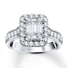 Thumbnail Image 0 of Previously Owned Diamond Engagement Ring 1 ct tw 14K White Gold