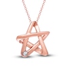 Thumbnail Image 0 of Previously Owned Neil Lane Designs Diamond Star Necklace 14K Rose Gold