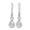 Thumbnail Image 0 of Previously Owned Unstoppable Love 1/5 ct tw Earrings 10K White Gold