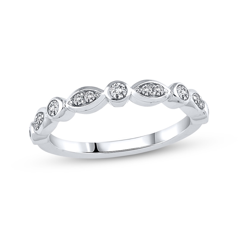 Main Image 1 of Previously Owned Diamond Ring 1/4 ct tw Round-cut 14K White Gold