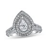 Thumbnail Image 1 of Previously Owned Neil Lane Diamond Engagement Ring 1-3/4 ct tw Pear & Round-cut 14K White Gold Size 4.5