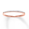 Thumbnail Image 1 of Previously Owned Stackable Diamond Ring 1/15 ct tw 10K Rose Gold