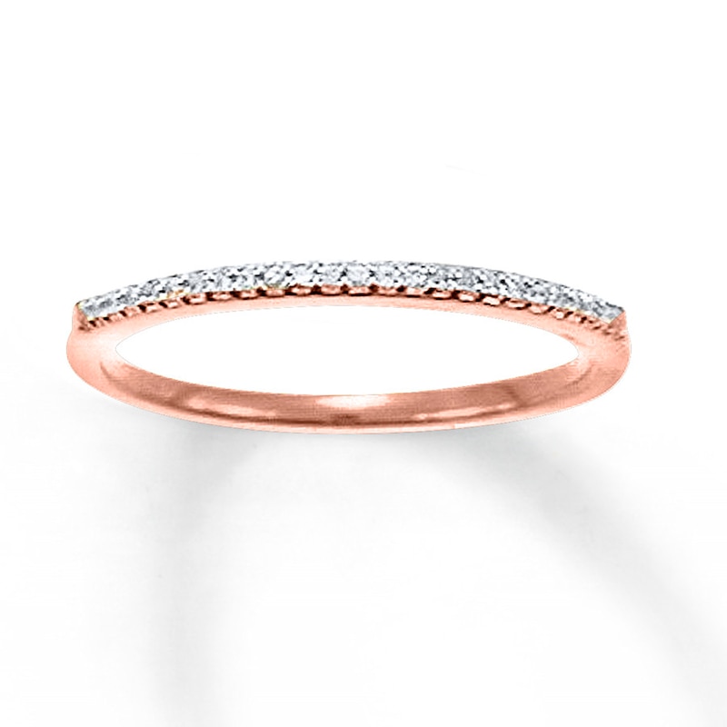 Previously Owned Stackable Diamond Ring 1/15 ct tw 10K Rose Gold