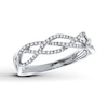 Thumbnail Image 1 of Previously Owned Diamond Ring 1/6 ct tw 10K White Gold