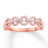 Thumbnail Image 0 of Previously Owned Diamond Stackable Ring 1/5 ct tw 10K Rose Gold
