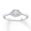 Thumbnail Image 0 of Previously Owned Diamond Promise Ring 1/4 ct tw Round 10K White Gold