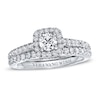 Thumbnail Image 0 of Previously Owned Bridal Set 1 ct tw Round-cut Diamonds 14K White Gold