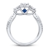 Thumbnail Image 2 of Previously Owned Diamond Ring 1 ct tw Princess & Round-cut 14K White Gold