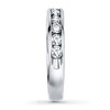 Thumbnail Image 2 of Previously Owned Diamond Anniversary Band 1 ct tw Round-cut 10K White Gold - Size 10