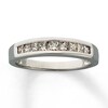 Thumbnail Image 1 of Previously Owned Previously Owned Band 1/2 ct tw Princess-cut Diamonds 14K White Gold - Size 9.75