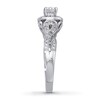 Thumbnail Image 3 of Previously Owned Previously Owned Ring 5/8 ct tw Round-cut Diamonds 14K White Gold - Size 4.25