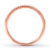 Thumbnail Image 2 of Previously Owned Diamond Band 1/10 ct tw Round-cut 14K Rose Gold