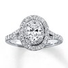 Thumbnail Image 1 of Previously Owned Neil Lane Diamond Engagement Ring 1 ct tw Round-cut 14K White Gold Size 5.5