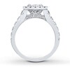 Thumbnail Image 2 of Previously Owned Neil Lane Engagement Ring 1-3/4 ct tw Marquise & Round-cut Diamonds 14K White Gold