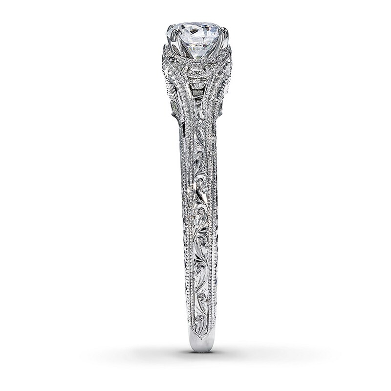 Main Image 3 of Previously Owned Neil Lane Bridal Ring 5/8 ct tw Diamonds 14K White Gold - Size 4.5