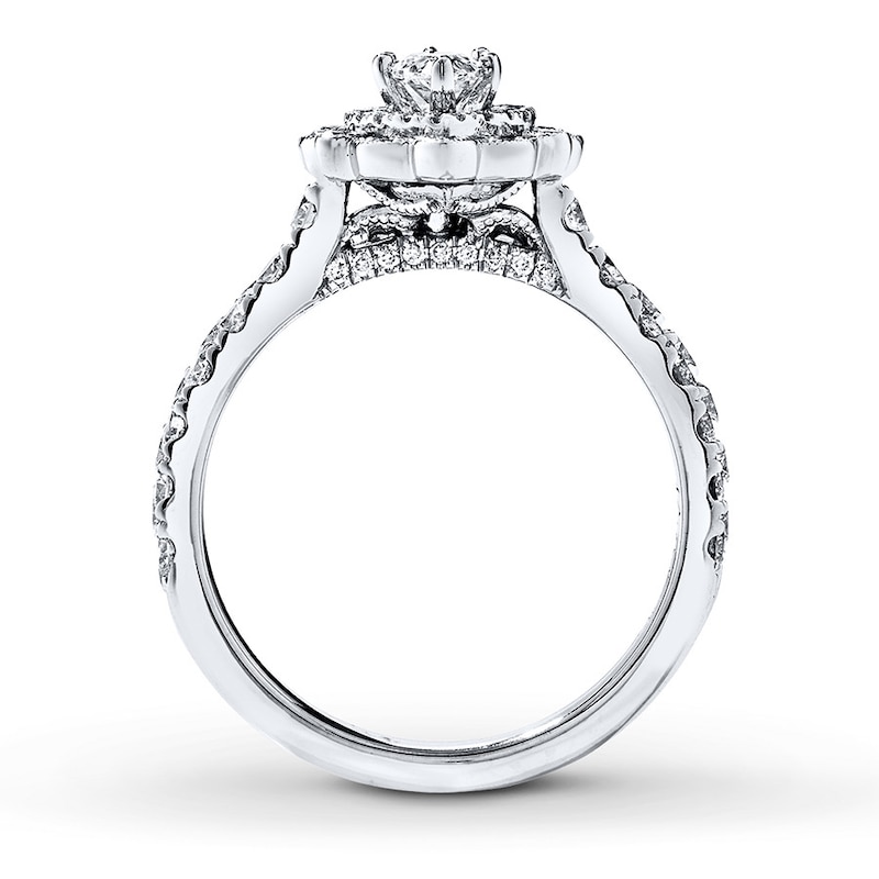 Main Image 2 of Previously Owned Neil Lane Bridal Set 1-3/4 ct tw Diamonds 14K White Gold