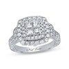 Thumbnail Image 1 of Previously Owned Neil Lane Diamond Engagement Ring 1-5/8 ct tw Princess & Round-cut 14K White Gold