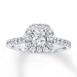 Previously Owned Neil Lane Engagement Ring 1-3/8 ct tw Diamonds 14K White Gold