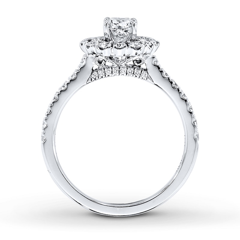 Main Image 2 of Previously Owned Neil Lane Engagement Ring 1-3/8 ct tw Diamonds 14K White Gold