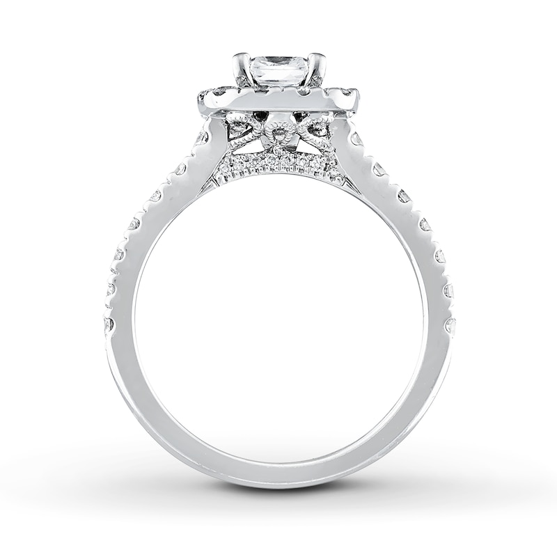 Main Image 2 of Previously Owned Neil Lane Diamond Engagement Ring 1-3/8 ct tw 14K White Gold