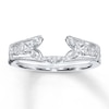 Thumbnail Image 1 of Previously Owned Diamond Enhancer Ring 1/6 ct tw Round-Cut 14K White Gold - Size 9.5