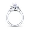 Thumbnail Image 1 of Previously Owned Diamond Engagement Ring 7/8 ct tw Round-Cut 14K White Gold