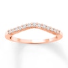 Thumbnail Image 1 of Previously Owned Diamond Stackable Ring 1/6 ct tw Round-cut 10K Rose Gold