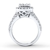 Thumbnail Image 1 of Previously Owned Diamond Bridal Set 2 ct tw Round-cut 14K White Gold