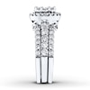 Thumbnail Image 2 of Previously Owned Diamond Bridal Set 2 ct tw Round-cut 14K White Gold