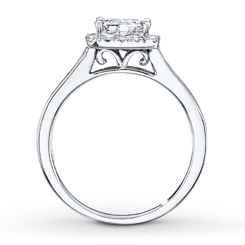 Main Image 2 of Previously Owned Ring 7/8 ct tw Diamonds 14K White Gold