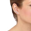 Thumbnail Image 2 of Previously Owned Diamond Earring Climbers 1/6 ct tw Round-cut 10K Two-Tone Gold