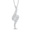 Thumbnail Image 0 of Previously Owned Ever Us Diamond Necklace 1 cttw 14K White Gold