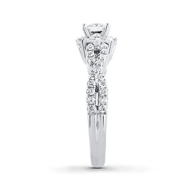 Main Image 3 of Previously Owned THE LEO Diamond Ring 7/8 ct tw 14K White Gold