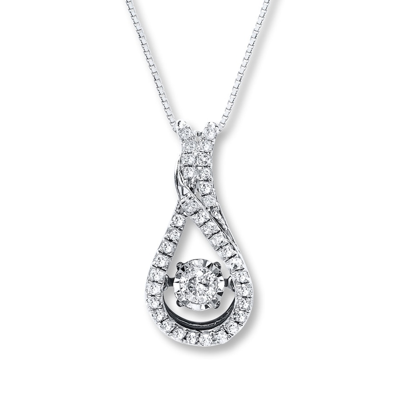 Previously Owned Diamond Necklace 1/3 ct tw 10K White Gold