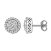 Thumbnail Image 1 of Previously Owned Diamond Earrings 1 ct tw Round-cut 10K White Gold