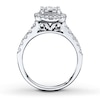 Thumbnail Image 1 of Previously Owned Diamond Engagement Ring 1-1/4 ct tw Round-cut 14K White Gold