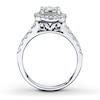 Thumbnail Image 2 of Previously Owned Diamond Engagement Ring 1-1/4 ct tw Round-cut 14K White Gold