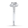 Thumbnail Image 3 of Previously Owned Diamond Engagement Ring 1-1/4 ct tw Round-cut 14K White Gold