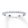 Thumbnail Image 1 of Previously Owned Diamond Wedding Band 1/5 ct tw Round-cut 14K White Gold