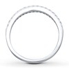 Thumbnail Image 2 of Previously Owned Diamond Wedding Band 1/5 ct tw Round-cut 14K White Gold