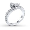 Thumbnail Image 2 of Previously Owned Ever Us Diamond Ring 1-1/2 ct tw Round-cut 14K White Gold