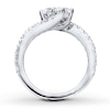 Thumbnail Image 4 of Previously Owned Ever Us Diamond Ring 1-1/2 ct tw Round-cut 14K White Gold